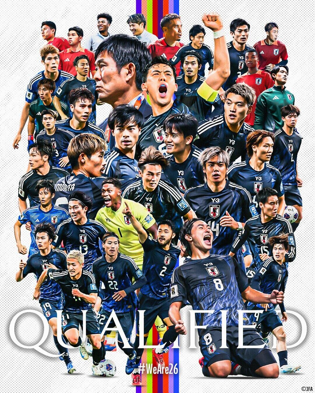 斷層領(lǐng)先！日本7輪6勝1平提前晉級(jí)世界杯，全球除東道主外首隊(duì)！