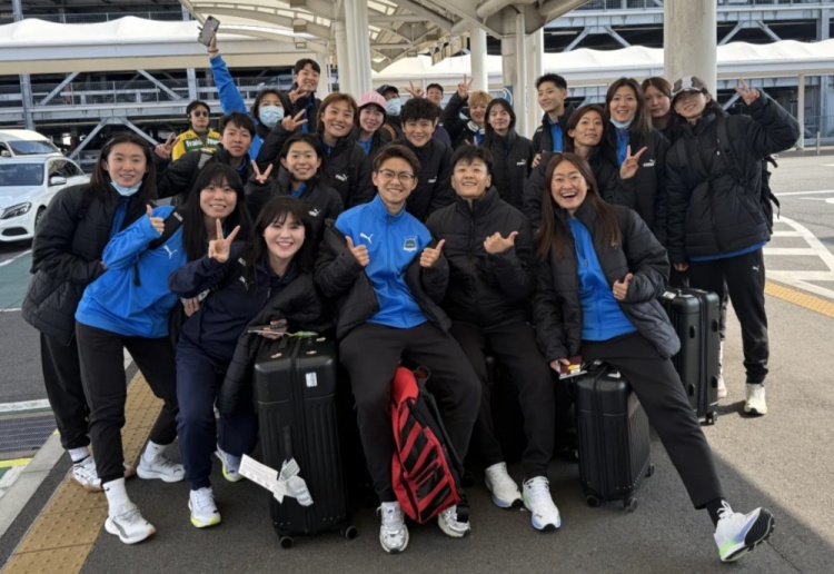 武漢女足前往日本參加女足亞冠！王霜曬照：日本，我們來了