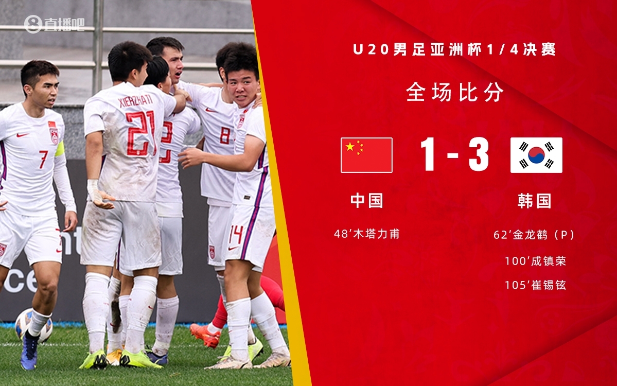 復(fù)仇！U22國(guó)足絕殺復(fù)仇韓國(guó)，2年前U20亞洲杯加時(shí)憾負(fù)無(wú)緣世青賽